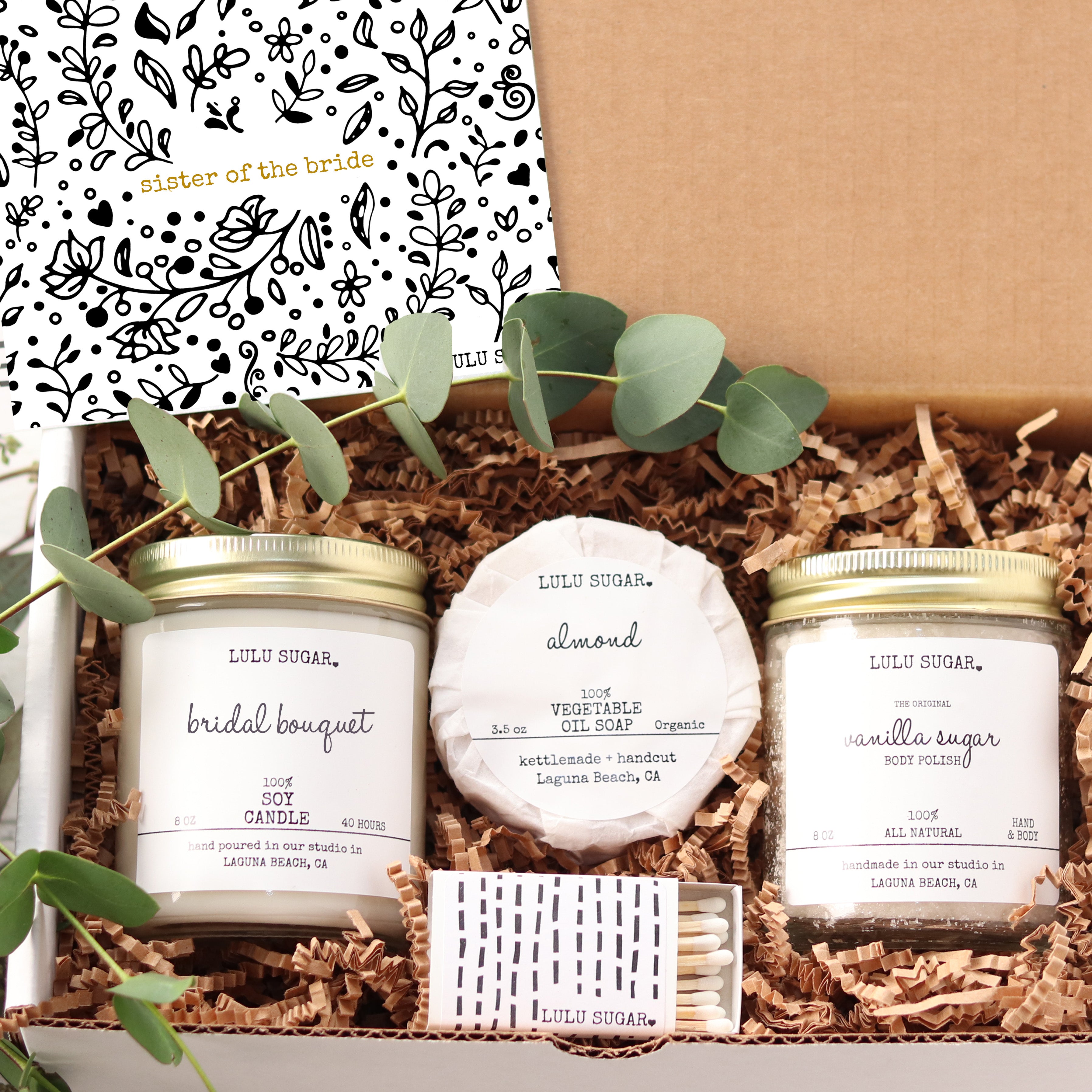 Sister of the Bride Gift Set